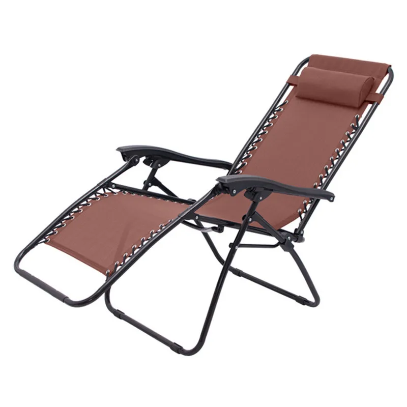 Deluxe Reclining Outdoor Folding Lounge Chair (Zero Gravity Style) - Image 4