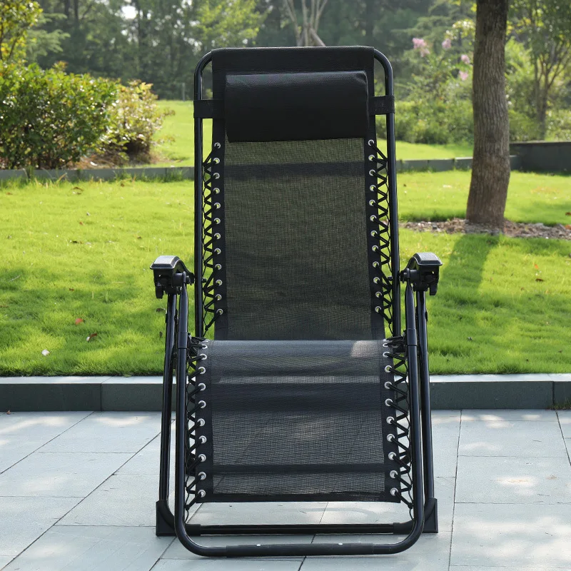 Deluxe Reclining Outdoor Folding Lounge Chair (Zero Gravity Style) - Image 3